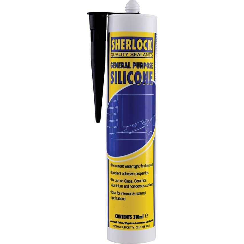 BLACK SILICONE SEALANT CARTRIDGE310ml