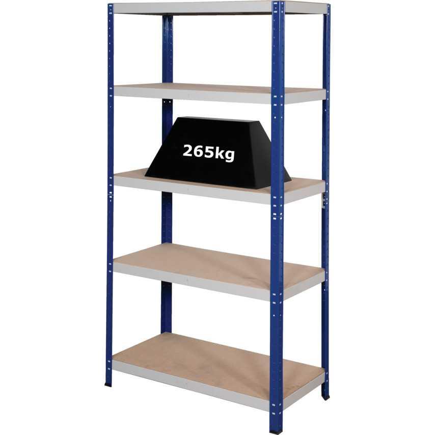 5-SHELF RACK 1770x900x450mm 265KGPER SHELF